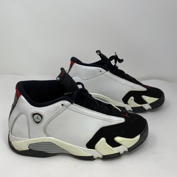 Air Jordan 14 \'Black Toe 654963-102 size 7y mens 7 womens 8.5 main image 7